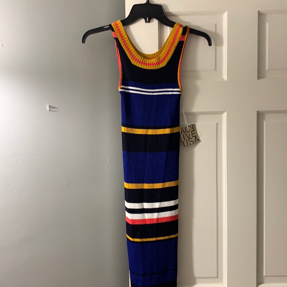 Active USA large stretch tube dress. NWT!